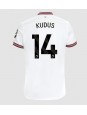 West Ham United Mohammed Kudus #14 Vieraspaita 2023-24 Lyhythihainen